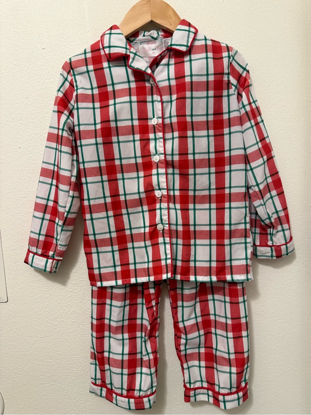 Cecil & Lou Christmas pajamas